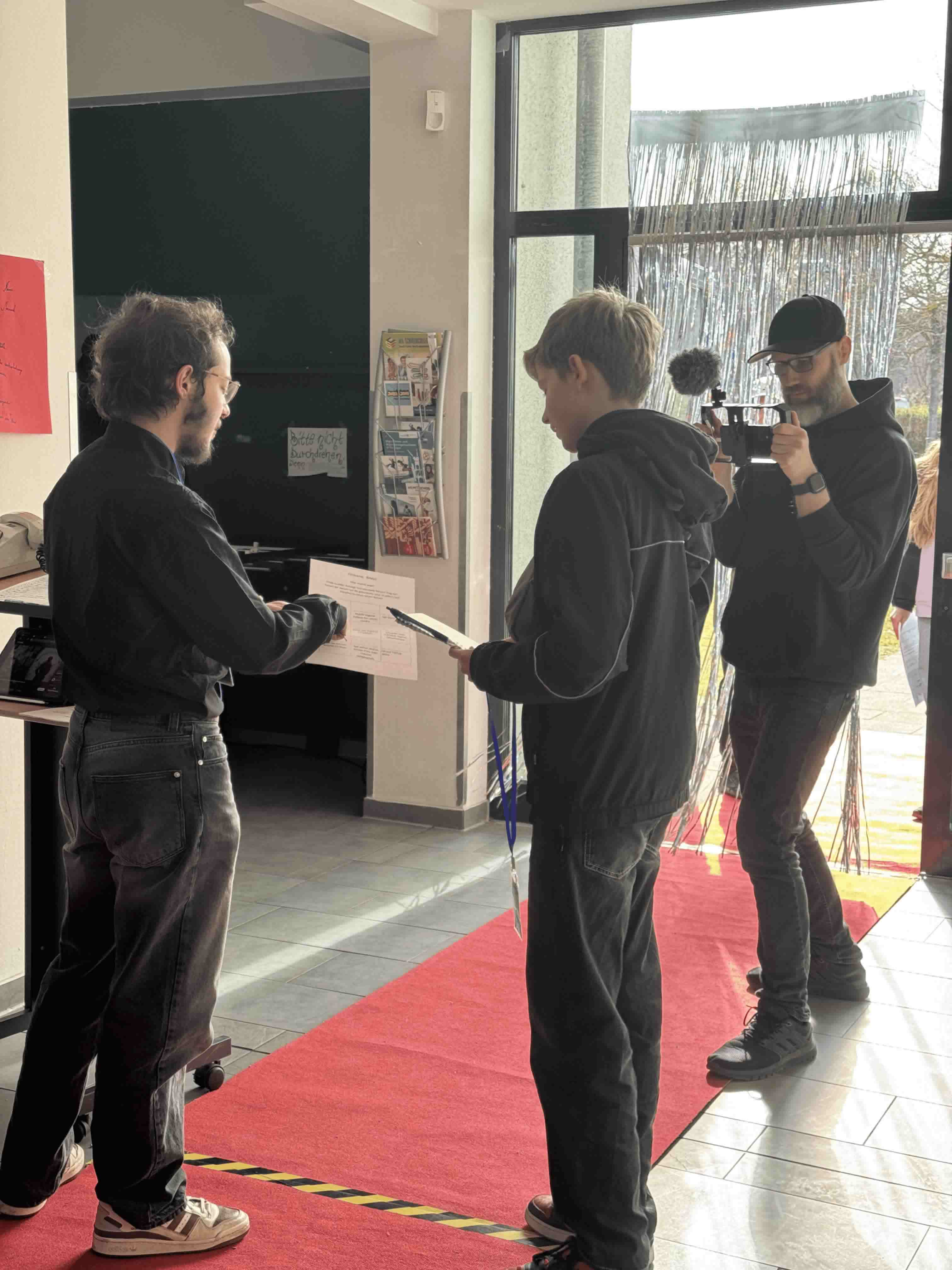 Behind the scene